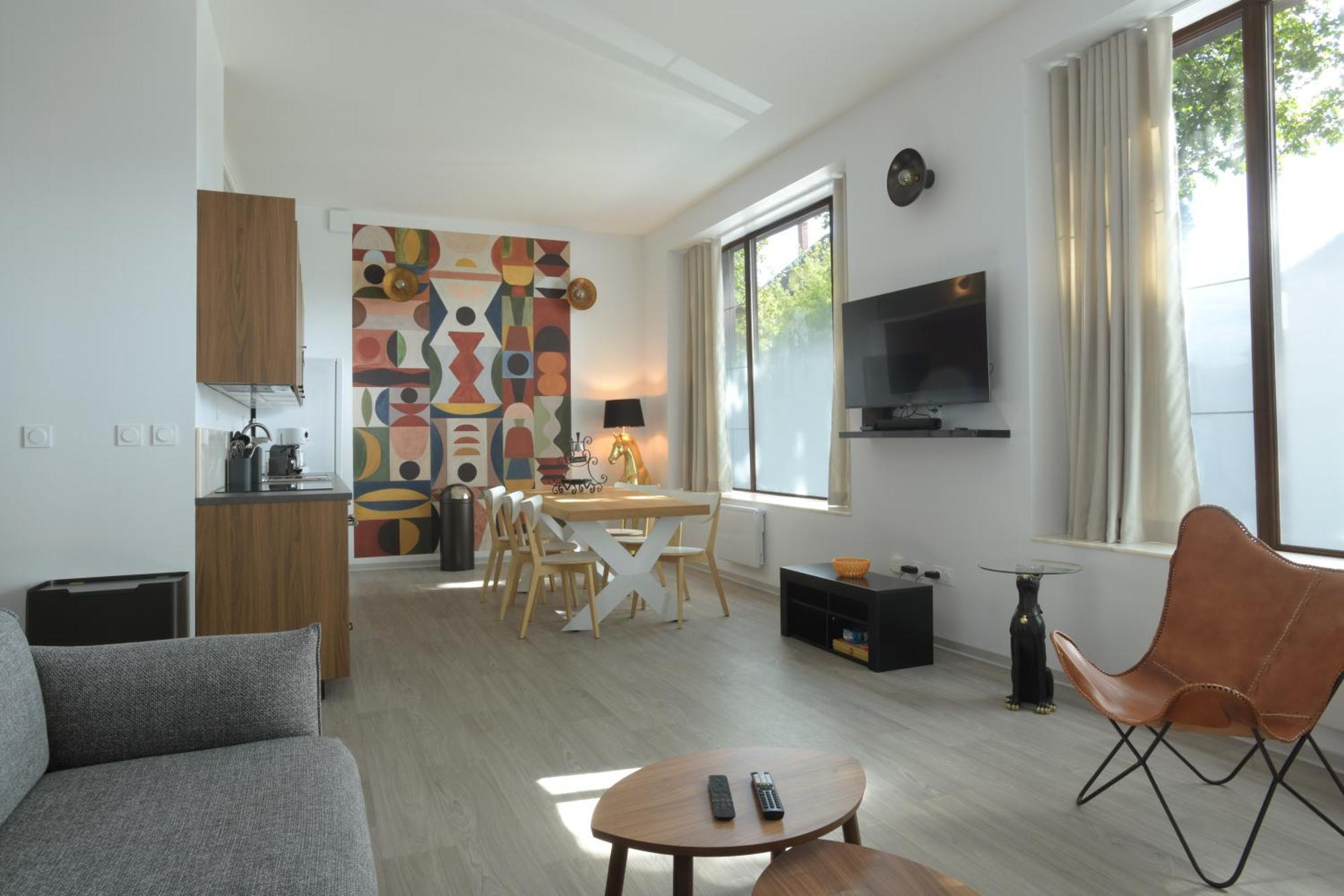 Au Cheval Blanc - Appartement Familial 6P Parking Prive Proche Colmar Centre エクステリア 写真
